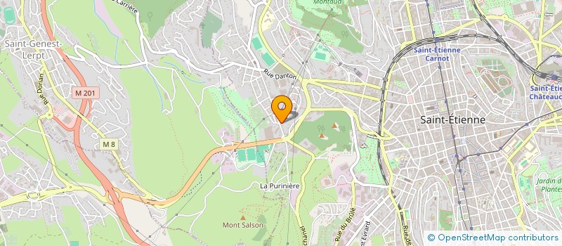 localisation de l'entreprise NBAUTO  SAINT-ETIENNE