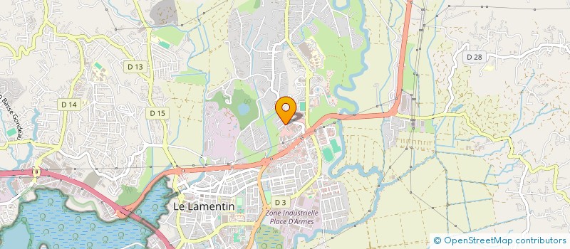 localisation de l'entreprise NBB  LE LAMENTIN