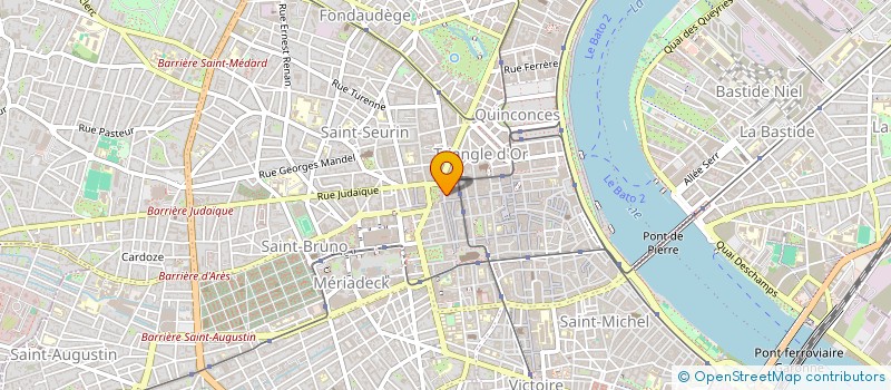 localisation de l'entreprise NBC  BORDEAUX