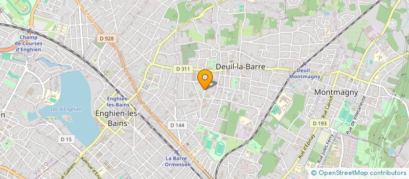 localisation de l'entreprise NBC 95  DEUIL-LA-BARRE