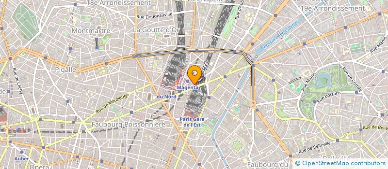 localisation de l'entreprise NBCP  PARIS