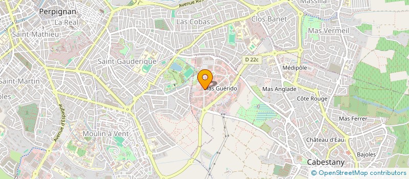 localisation de l'entreprise NBD GROUP  PERPIGNAN