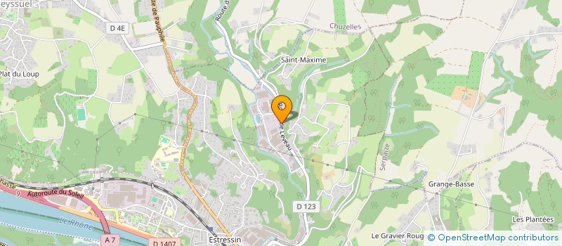 localisation de l'entreprise NBD SERVICES à VIENNE
