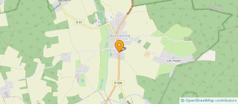 localisation de l'entreprise NBDL SARL  BOURDONNE