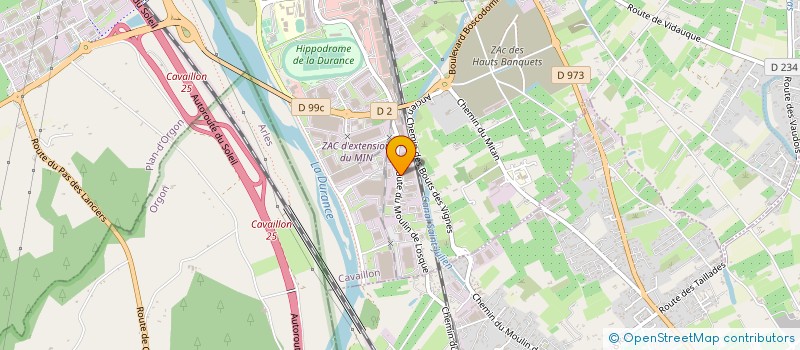 localisation de l'entreprise NBE NOUVELLE à CAVAILLON