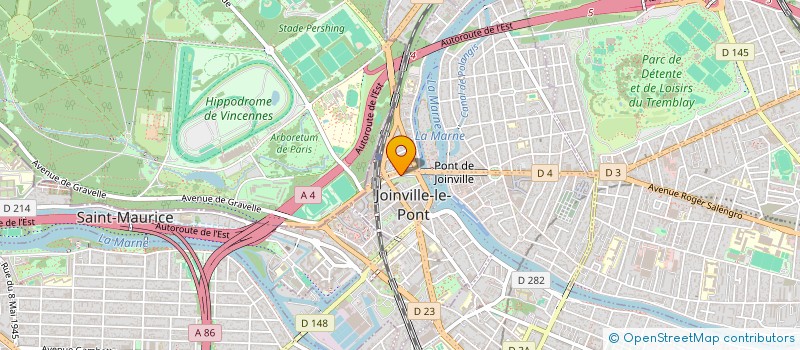 localisation de l'entreprise NBE VISION  JOINVILLE-LE-PONT