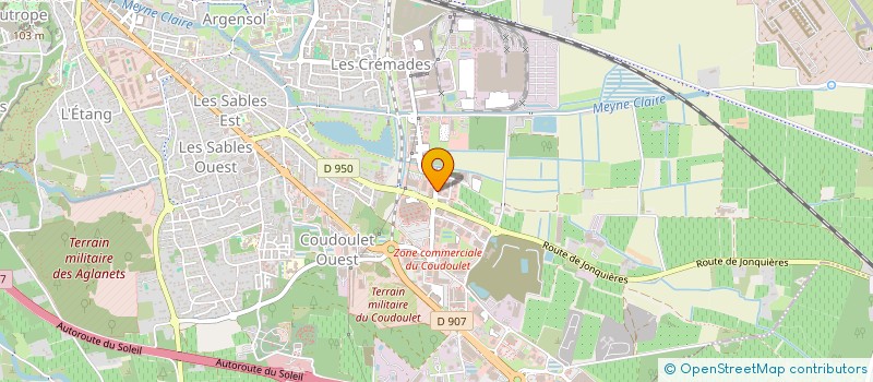 localisation de l'entreprise NBEC AUTO  ORANGE