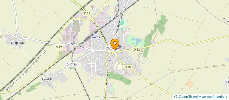 localisation de l'entreprise NBF à LES VILLAGES VOVEENS