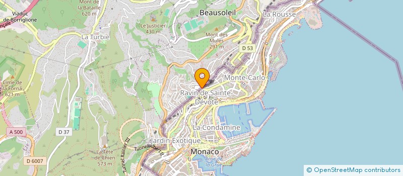 localisation de l'entreprise NBG  BEAUSOLEIL