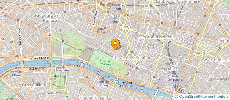 localisation de l'entreprise NBG FOODS à PARIS