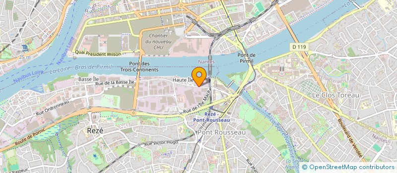 localisation de l'entreprise NBGH SECURITY  REZE