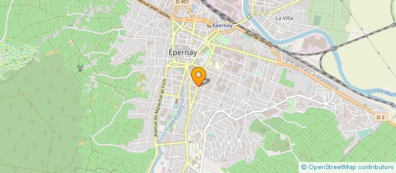 localisation de l'entreprise NBGM  EPERNAY