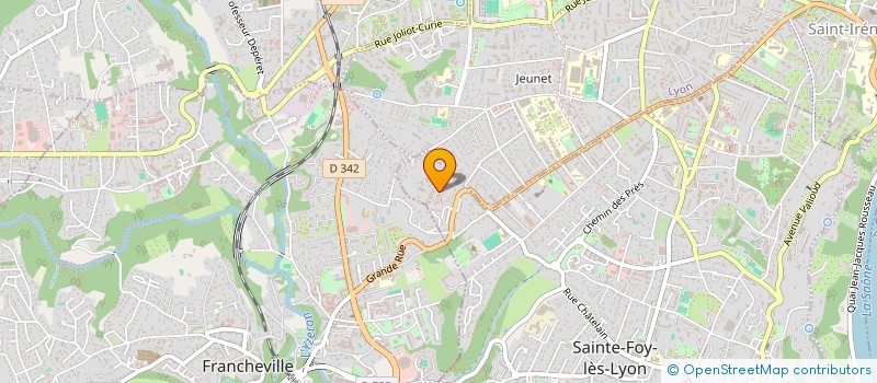 localisation de l'entreprise NBHA  SAINTE-FOY-LES-LYON