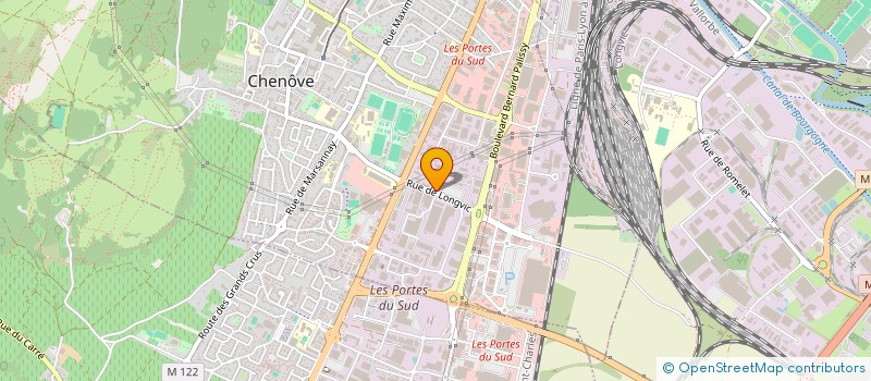 localisation de l'entreprise NBI à CHENOVE