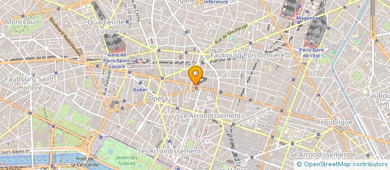 localisation de l'entreprise NBIM XAVIER SPPPICAV  PARIS