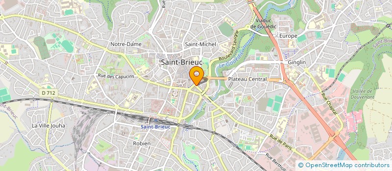localisation de l'entreprise NBK SAINT-BRIEUC à SAINT-BRIEUC