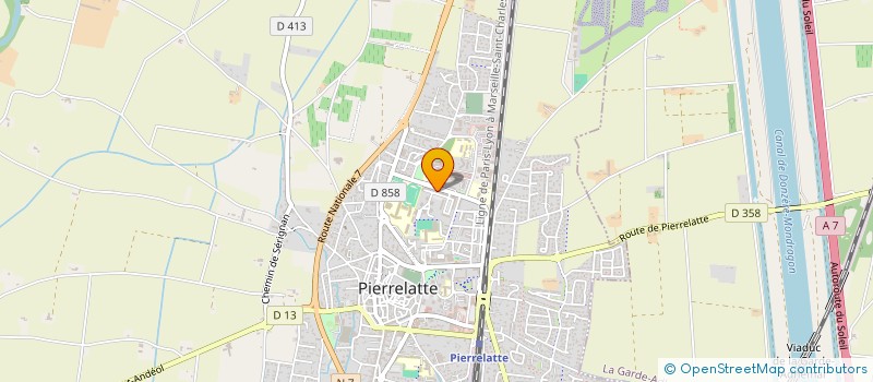 localisation de l'entreprise NBKB à PIERRELATTE