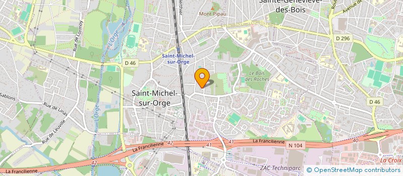 localisation de l'entreprise NBL IMMO GESTION  SAINT-MICHEL-SUR-ORGE