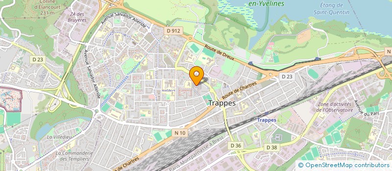 localisation de l'entreprise NBL TRANSPORTS à TRAPPES