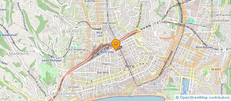 localisation de l'entreprise NBLERAY à NICE