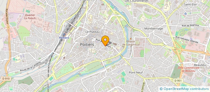 localisation de l'entreprise NBLS INVEST  POITIERS