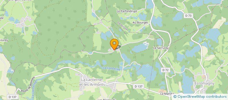 localisation de l'entreprise NBM  LA LANTERNE-ET-LES-ARMONTS