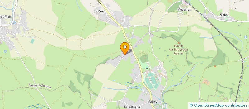 localisation de l'entreprise NBM ANDRIEU IMMO  SALLES-LA-SOURCE