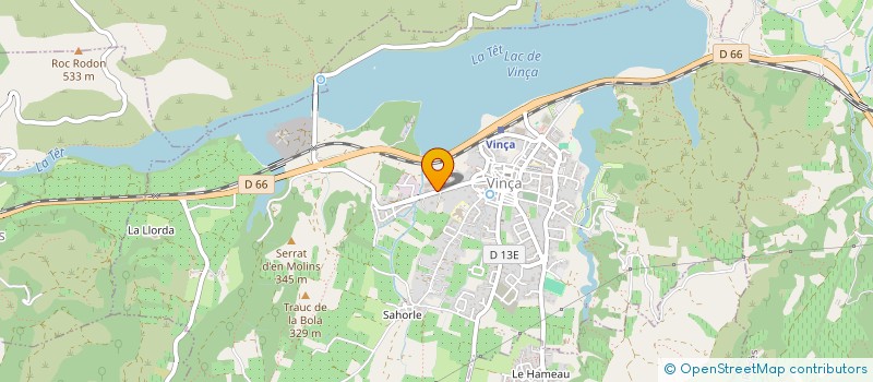 localisation de l'entreprise NBM AUTOMOBILES  VINCA