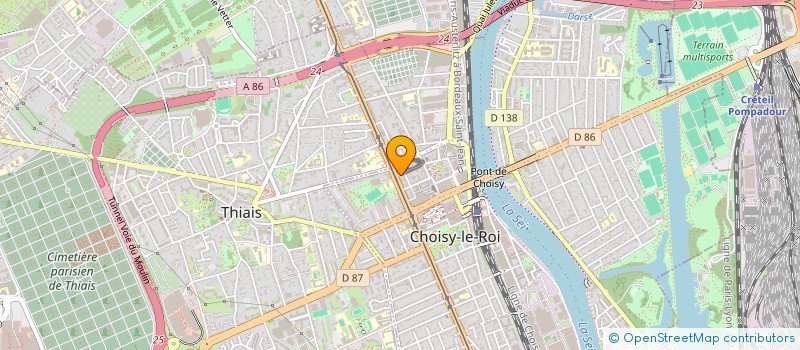 localisation de l'entreprise NBM DRIVER à VILLEJUIF