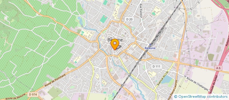 localisation de l'entreprise NBM MODA SARL à BEAUNE