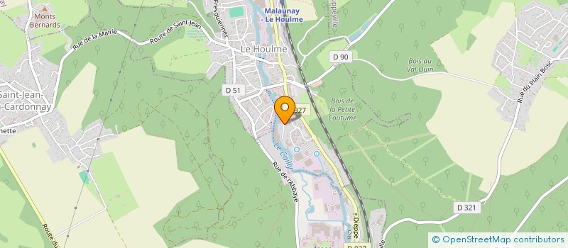 localisation de l'entreprise NBM SECURITE  LE HOULME