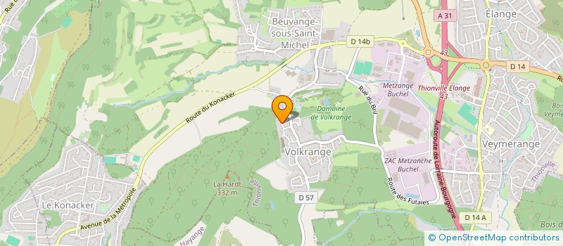 localisation de l'entreprise NBMUSE  THIONVILLE