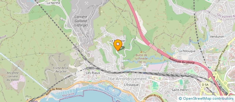 localisation de l'entreprise NBN DRIVE à MARSEILLE