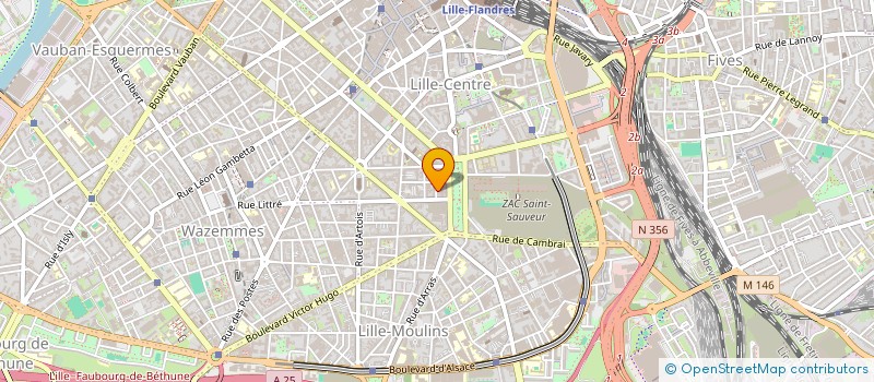 localisation de l'entreprise NBO CONSEIL à LILLE
