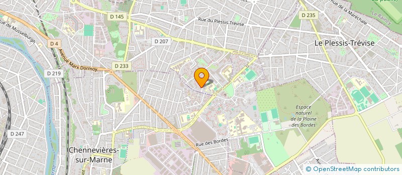 localisation de l'entreprise NBOCONSEILS à CHAMPIGNY-SUR-MARNE