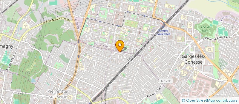 localisation de l'entreprise NBOK  STAINS