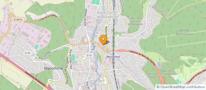 localisation de l'entreprise NBP  MAROMME