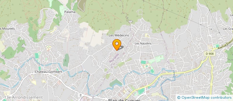 localisation de l'entreprise NBP à MARSEILLE