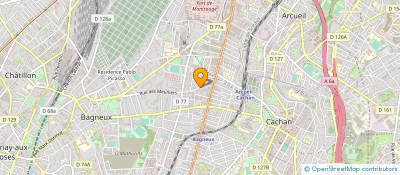 localisation de l'entreprise NBP SERVICES à BAGNEUX