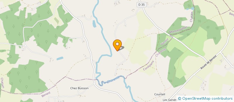 localisation de l'entreprise NBPI  CHATAIN