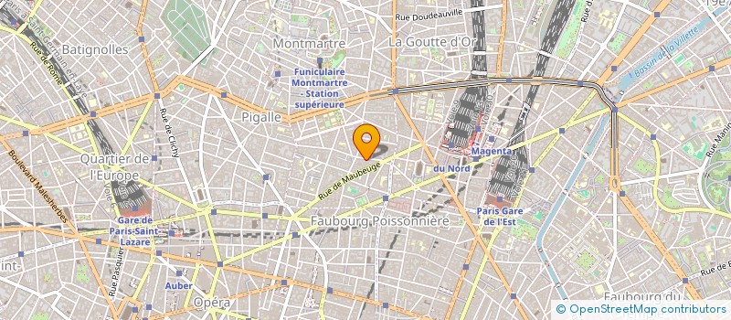 localisation de l'entreprise NBR  PARIS