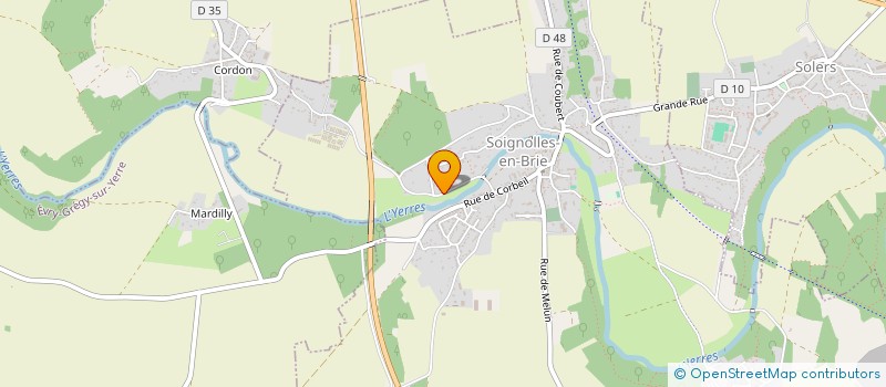 localisation de l'entreprise NBREMOND HABITAT  SOIGNOLLES-EN-BRIE