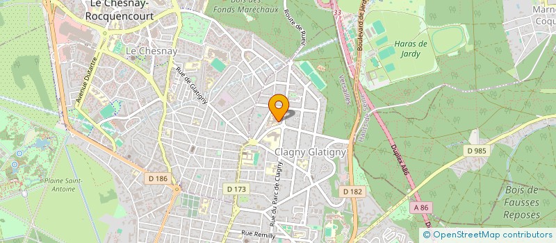 localisation de l'entreprise NBS CONSEIL à VERSAILLES