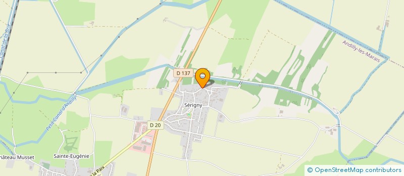 localisation de l'entreprise NBS PRO à ANDILLY