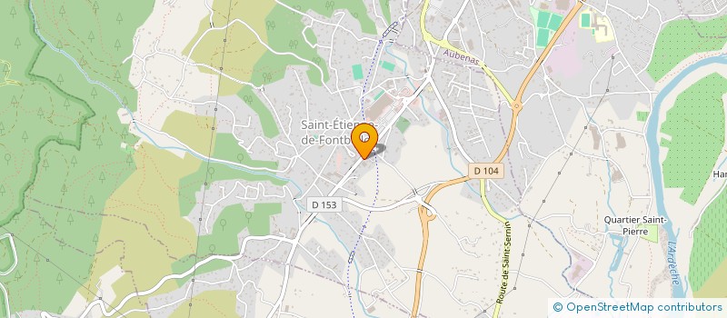 localisation de l'entreprise NBSE à SAINT-ETIENNE-DE-FONTBELLON