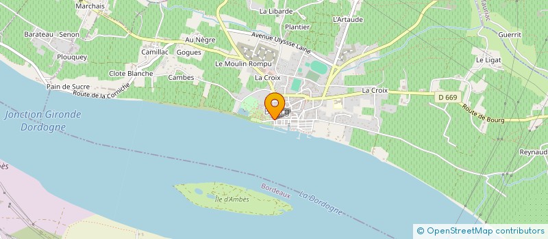 localisation de l'entreprise NBSS à BOURG