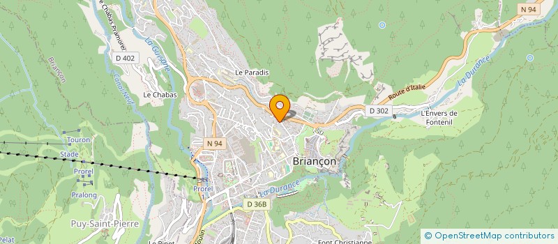 localisation de l'entreprise NBTP à BRIANCON