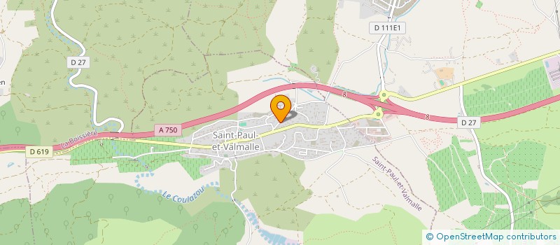 localisation de l'entreprise NBW  SAINT-PAUL-ET-VALMALLE