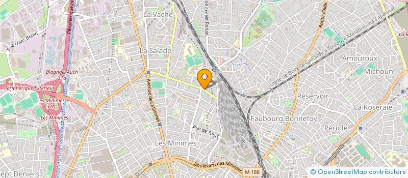localisation de l'entreprise NC ALIZES à TOULOUSE
