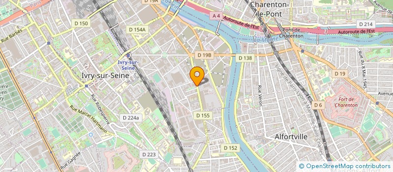 localisation de l'entreprise NC AU BLE D'OR  IVRY-SUR-SEINE